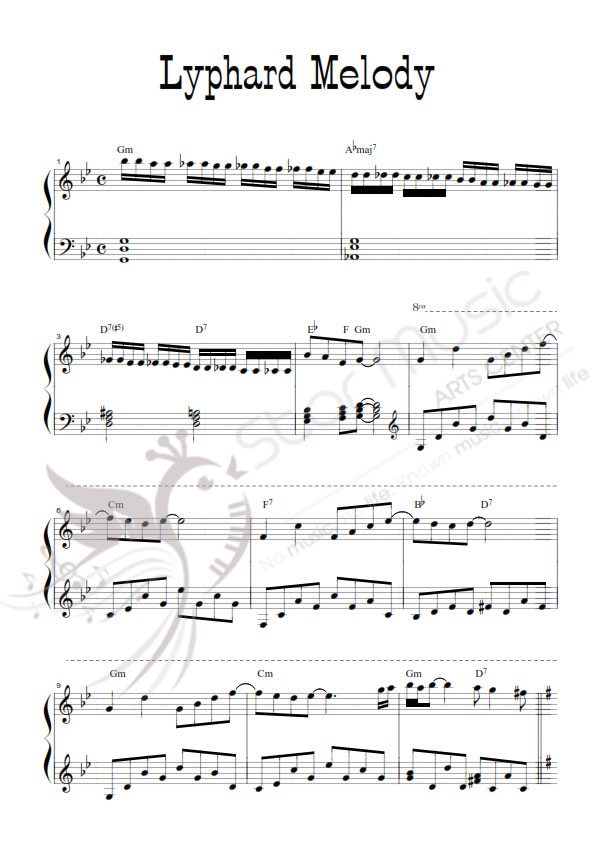 Lyphard Melody Piano Pdf 28